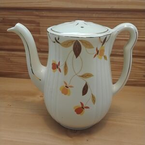 Vintage Floral Cream Teapot